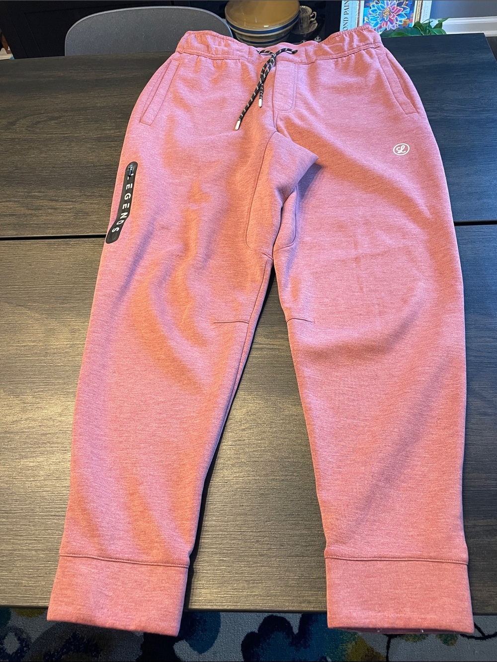 Legends Brand Men's Jogger Sweatpants with Logo Detail
